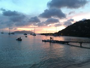 nighttime in the BVis