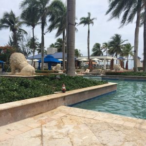 poolside in San Juan