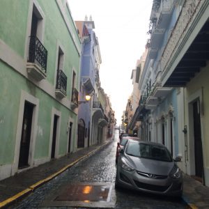 The streets of San Juan